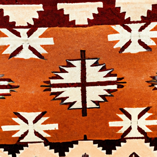Native American rug weaving